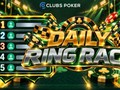Clubs Poker Ring Races Bring Massive Value - 30% or More Extra Rakeback Every Day