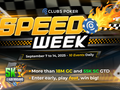 Clubs Poker Unveils SPEED WEEK: 50,000 SC GTD, 80 Events, and a 5,000 SC Leaderboard