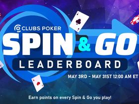 Win Weekly Prizes with Clubs Poker’s Spin & Go Leaderboards