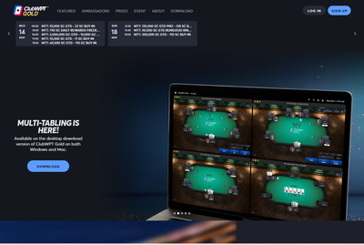 ClubWPT Gold Rolls Out Downloadable Client, But Software Issues and Tougher Games Follow - ClubWPT Gold’s new downloadable client brings multi-tabling, but lingering software issues and tougher games have drawn comparisons to feature-rich alternative... ClubWPT Gold Rolls Out Downloadable Client, But Software Issues and Tougher Games Follow