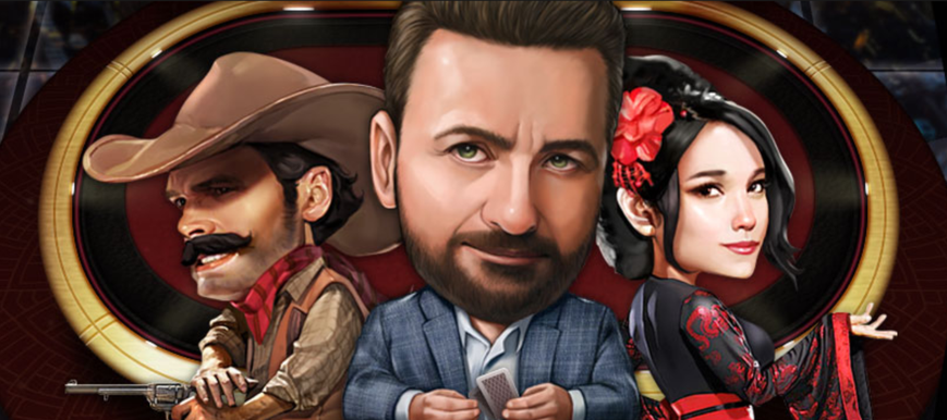 Stylized illustration of professional poker player Daniel Negreanu, the most recent poker player to sign onto GGPoker's Pro Team. The highest profile professional poker player lands a new sponsorship deal with top global online poker site.