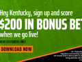 Kentucky Sports Fans: Get $200 in Bonus Bets at DraftKings!