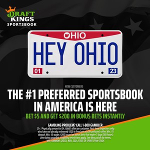 best sports betting bonuses Ohio draftkings sportsbook