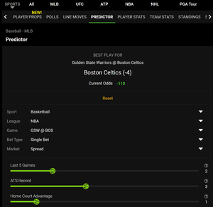 DraftKings Stats Hub Predictor