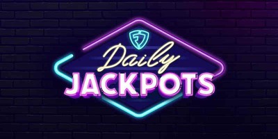 A promotional image featuring the excitement of FanDuel Casino's Daily Jackpots. Win Big Every Day with FanDuel Casino's Daily Jackpots
