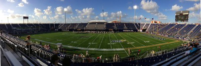 A panoramic image of Florida International University football stadium in Miami, FL. NCAAF: UTEP vs. Florida International Predictions & Odds