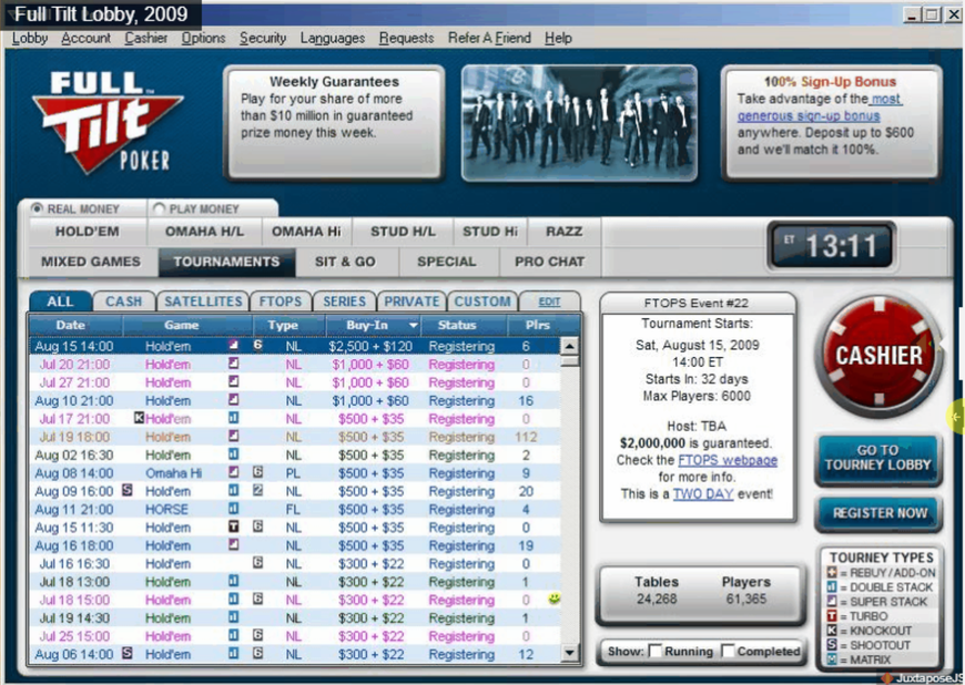 The Rise and Fall of Full Tilt Poker: How FTP Shaped the Online Poker Industry