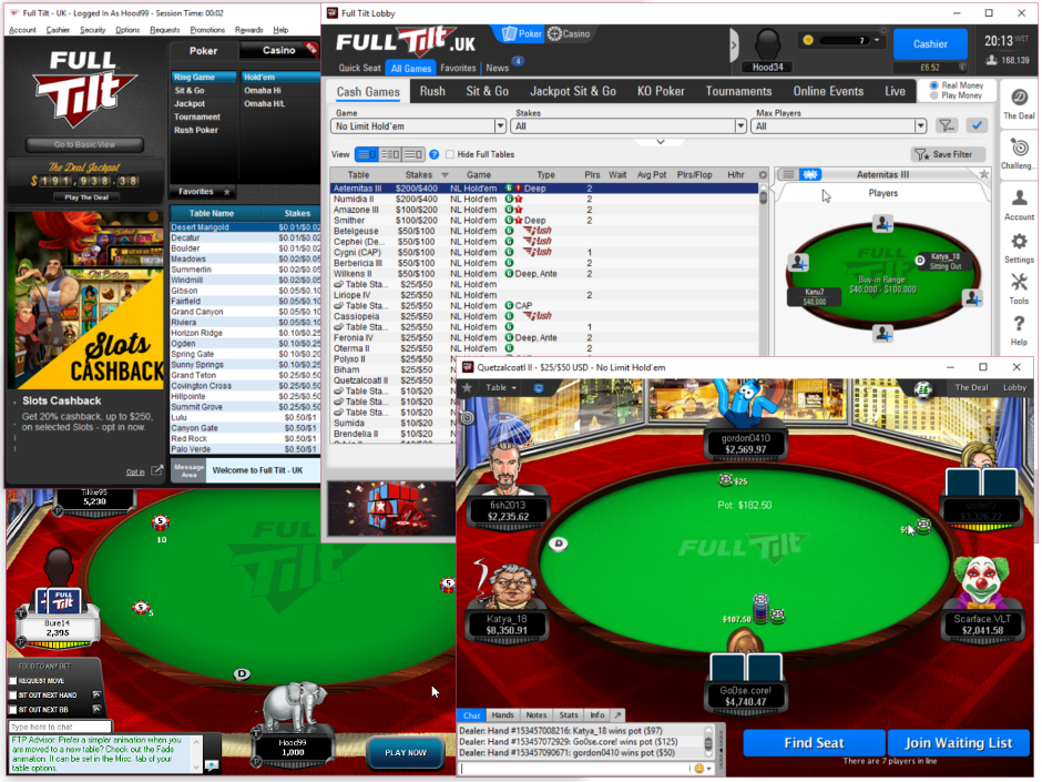 New Full Tilt Poker Site