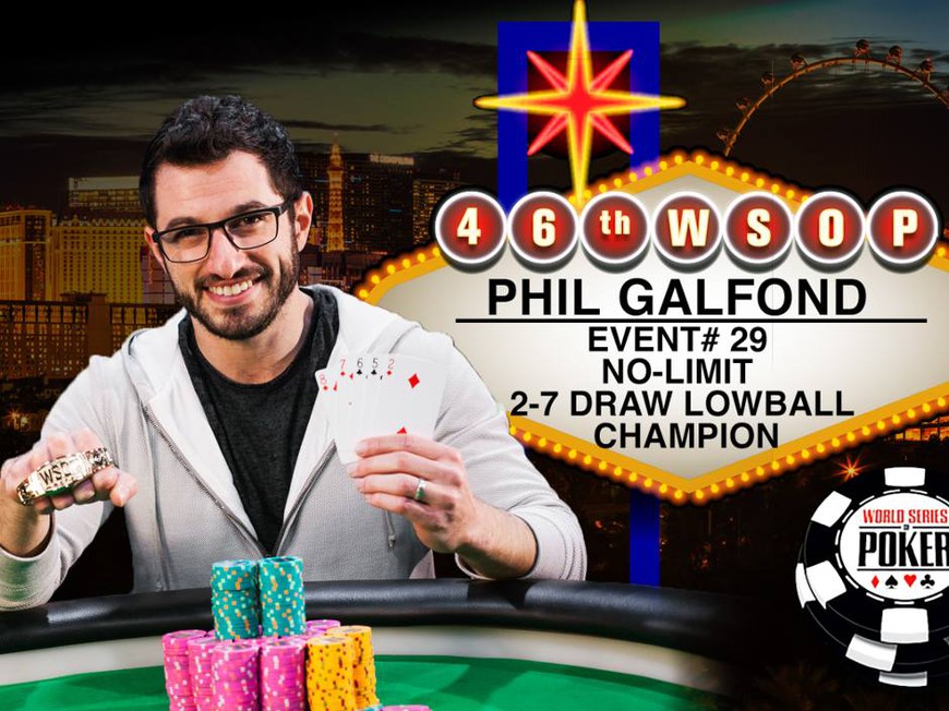 WSOP 2015 Phil Galfond Gets Bracelet Number Two