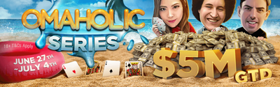 GG Announces Second Edition of Omaholic, the World's Biggest Online Omaha Series