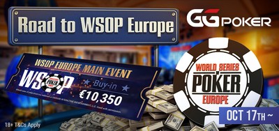 GGPoker Spreads Satellites to €5 Million WSOP Europe Main Event