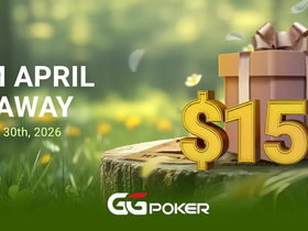 GGPoker April Giveaway Is Here - $15 Million in Prizes Up for Grabs