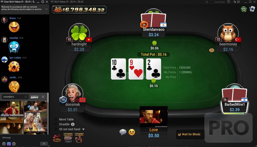 GGPoker and GIPHY Team Up to Bring In-Game GIFs to the Poker Tables