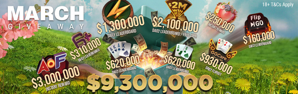 GGPoker's Monster March: Huge Promotions, New Games, Jackpots and Omaha Changes GGPoker's Monster March: Huge Promotions, New Games, Jackpots and Omaha Changes