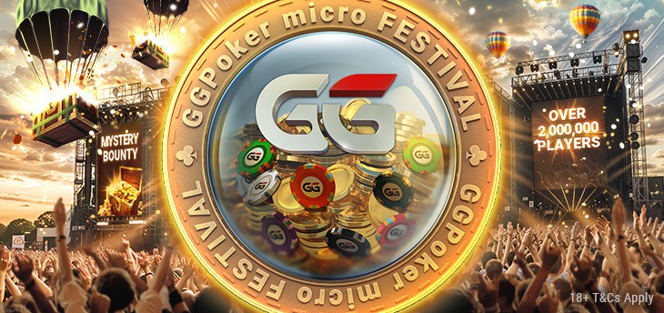 microFestival is Coming to GGPoker: Micro Buyins and Millions in Prizes Guaranteed