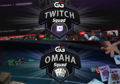 Logos for the GGPoker TwitchSquad and OmahaSquad on the GG Poker Website.. There is a new look for the GGPoker ambassadors page with the introduction of GGTeam, GGTwitchSquad, and GGOmahaSquad.