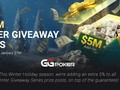 Winter Giveaway Series Returns: GGPoker Adds 5% Boost Across $100 Million Festival