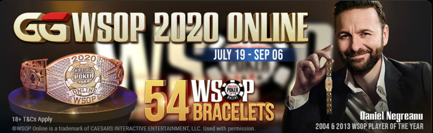 Ten WSOP Gold Bracelets to be Awarded on GGPoker this Week