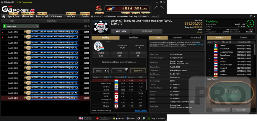 Despite Technical Problems and One Overlay, GG WSOP 2020 is Still Flying High