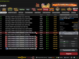 GGPoker Launches Online Satellites for WSOP-C Montreal Again
