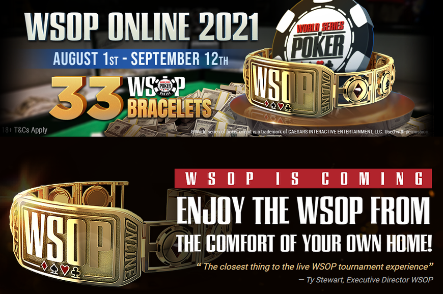 Brazil is Dominating the 2021 WSOP Online Bracelet Events on GGPoker So Far