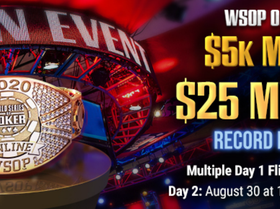 The WSOP Big 50 and the Record-Setting $25 Million Guaranteed WSOP Main Event Get Underway on GGPoker