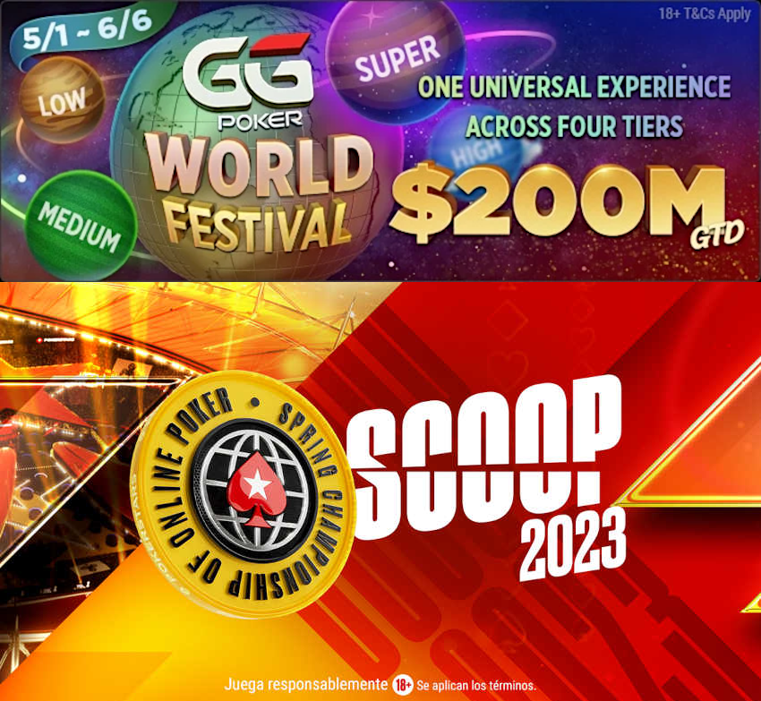 GG World Festival and SCOOP Award 330 Million in Prize Money Pokerfuse