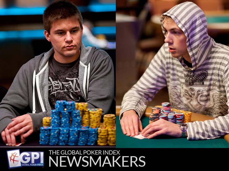The Global Poker Index Newsmakers: Kaverman and Chidwick Climb the Rankings