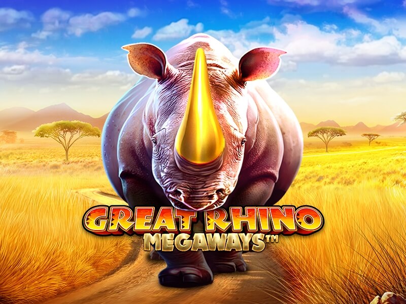 Great Rhino Slot PNG. Great rhino megaways