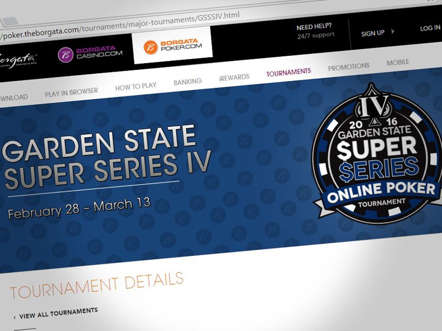 Garden State Super Series Enters Final Week, Borgata Poker Bolsters Daily Tournament Schedule