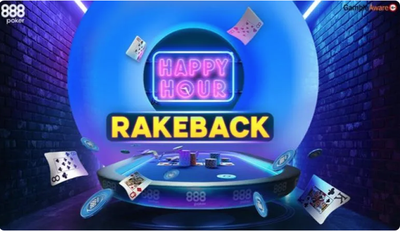 3 Days Left To Max Out 888poker SNAP RakeBack Promotion - There is 20% extra rakeback available on SNAP tables between 4pm to 6pm GMT until Sunday. 3 Days Left To Max Out 888poker SNAP RakeBack Promotion