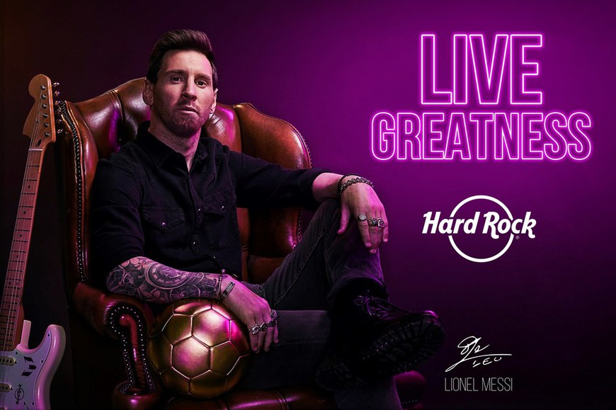 Hard Rock Kicks Off 50th Anniversary Celebrations with Messi Partnership