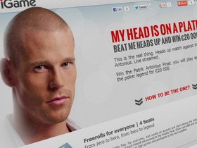 Patrik Antonius Promotes iGame.com with New Heads Up Challenge