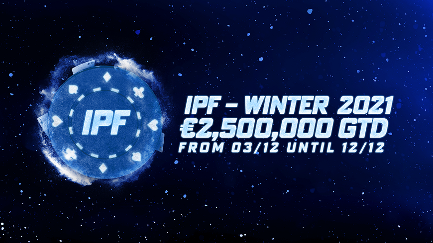 iPoker Reinstates its IPF Tournament Series Brand with €2.5 Million in Guarantees