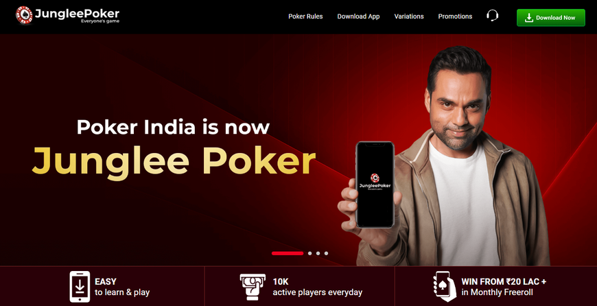 Flutter's Indian Brand Junglee Games Launches Poker Platform