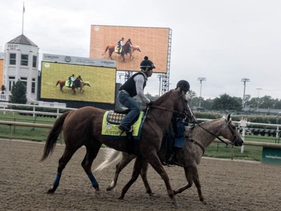 Will Justify Be the Lucky 13th Triple Crown Winner? The featured 11th race on the Belmont Park card is the 1-1/2 mile Belmont Stakes which will be run around 2 sweeping turns over Belmont’s dirt course….
