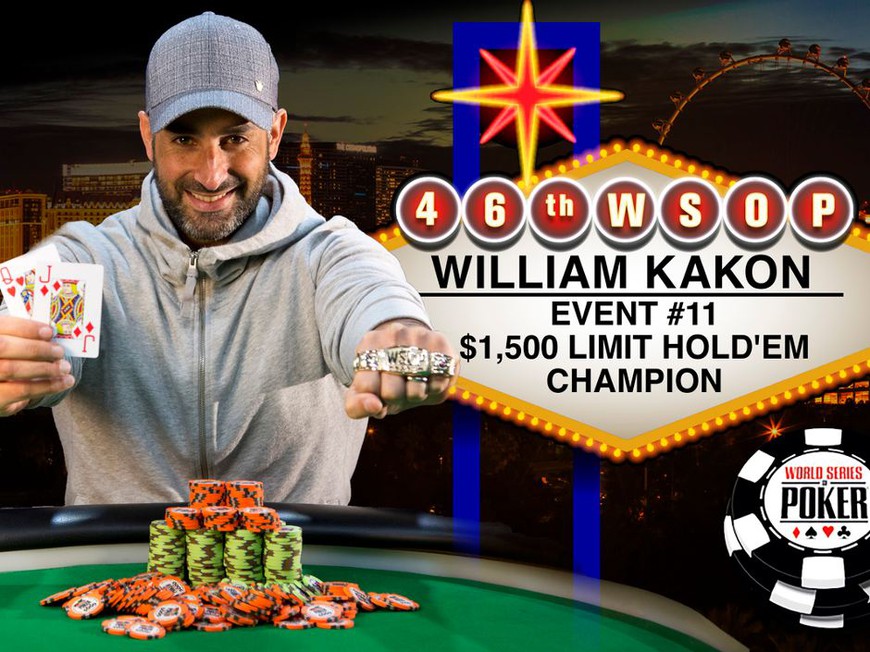 WSOP 2015: William Kakon Lives the WSOP Dream