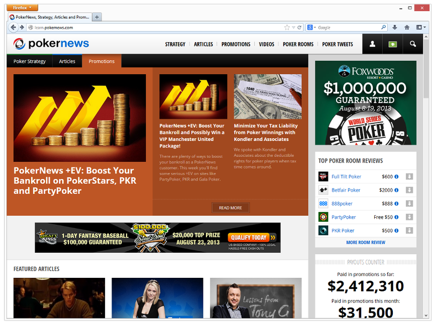 Feature: PokerNews' New Beginner Poker Portal