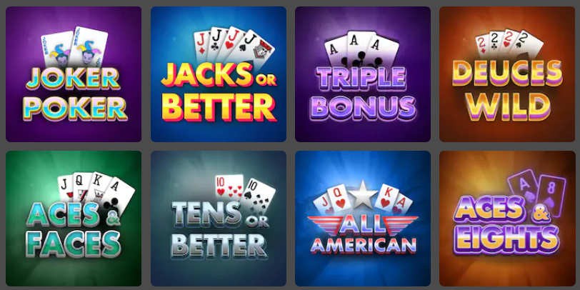 The 3 Best Video Poker Variants to Play at MI Online Casinos