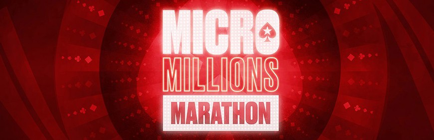 PokerStars Squeezes MicroMillions Into Four Days for New "Marathon" Edition
