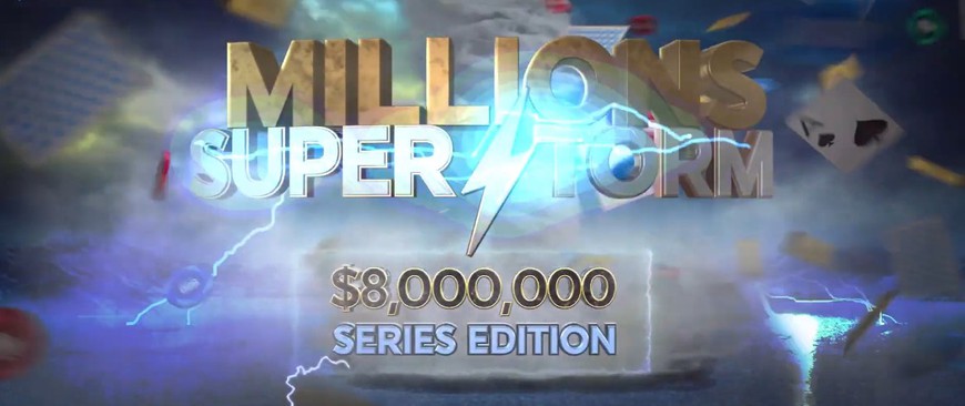 888poker Unveils $8 Million Guaranteed Tournament Series, Millions Superstorm Edition