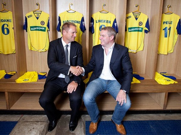 With the new sponsorship, Paddy Power will bring its name to the uniforms, and will rename the stadium "Paddy Power Park"--but the name changes do not end end. With the new sponsorship, Paddy Power will bring its name to the uniforms, and will rename the stadium "Paddy Power Park"--but the name changes do not end end.