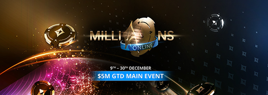 Partypoker Gears Up for Fifth Edition of MILLIONS Online