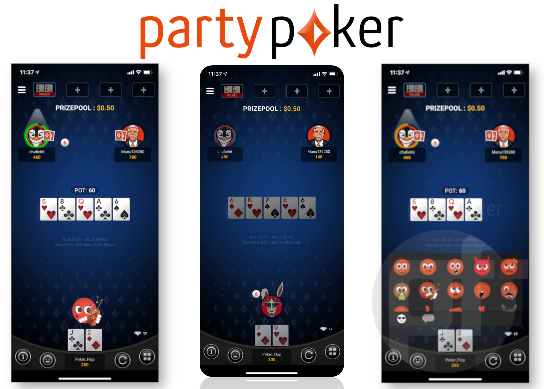 Dinheiro Real, Dólar PartyPoker