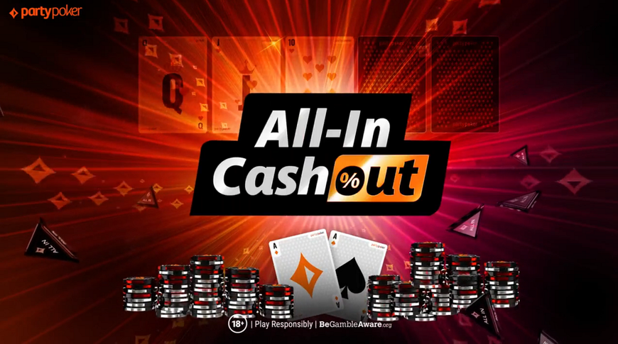 Partypoker's All-in Insurance at Cash Games Goes Live