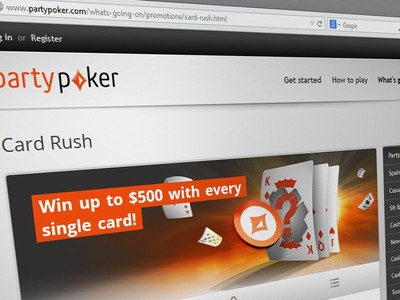 partypoker is increasing its focus its casual player base with a new "Card Rush" promotion from now through August 3. Players can earn a maximum of five scratch cards per calendar day through their real money participation at party's online tables.