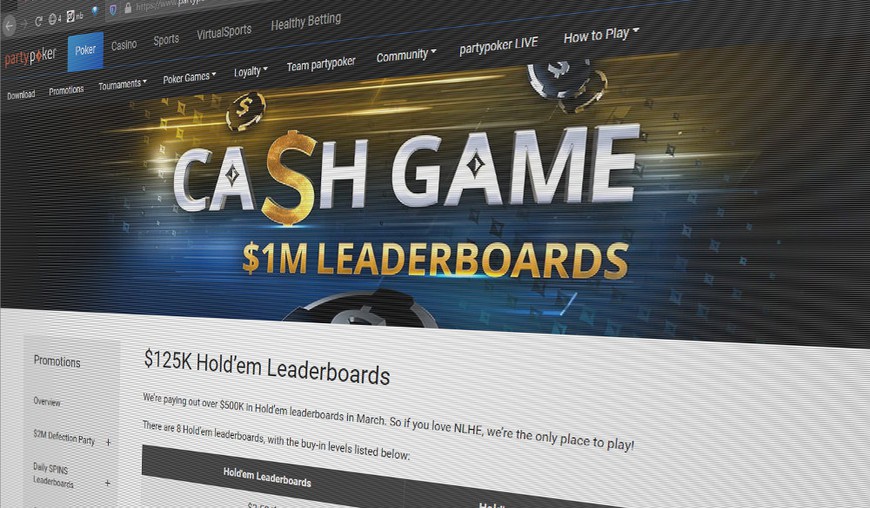 Cash Game Leaderboards At Partypoker Now Pay Out Daily