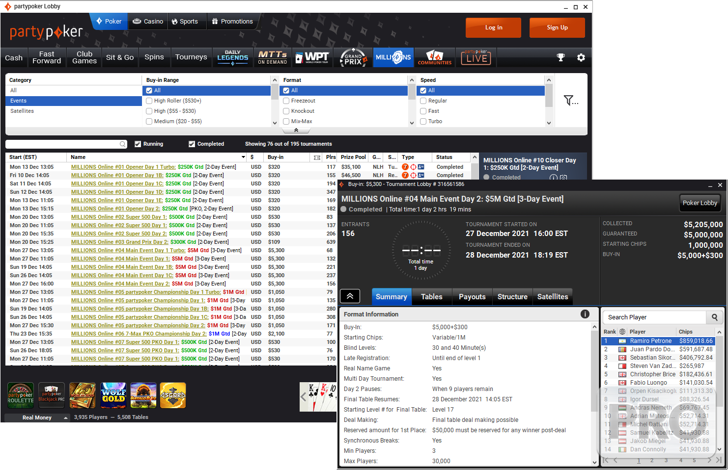 The Best Five Poker Tournaments Under $5 on partypoker