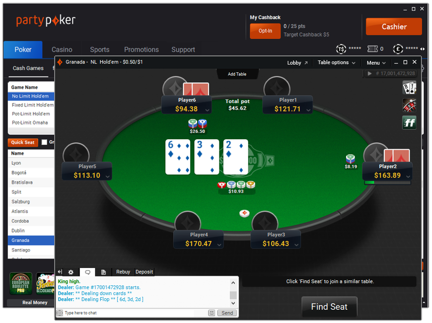 Partypoker Rolls Out New Table Layout in Third Phase of Software Overhaul