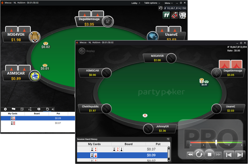 download the last version for windows NJ Party Poker